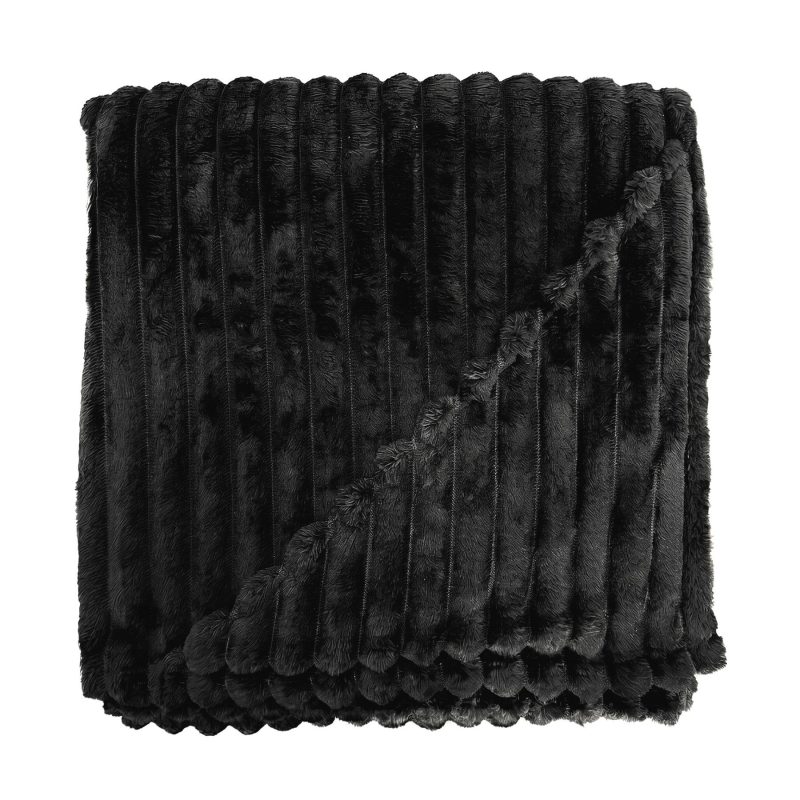 Alpine Faux Fur Polyester Blanket - 8