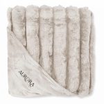 Aurora Faux Fur Polyester Blanket - 2