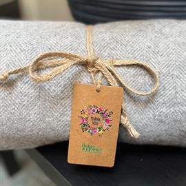 Custom Hang Tag with Twine