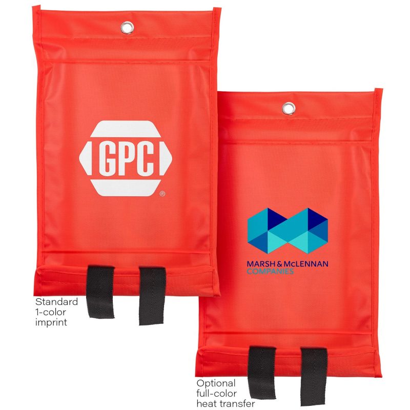 Fiberglass Emergency Fire Blanket (40" x 40") (Factory Direct) 10-12 Weeks - 4