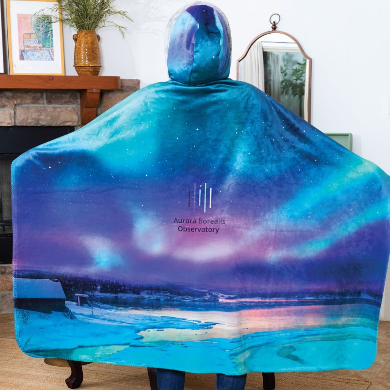 Hooded Sherpa Luxe Throw 50" x 60"" - 1