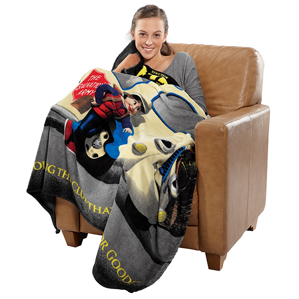 Overseas Printed Tahoe Microfleece Throw (50"x60")