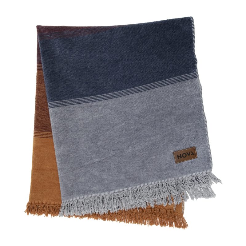 Oversized Recycled Cotton Bohemian Blankets (Patch) - 1