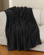 Powder Recycled Sherpa Blanket. - 3