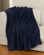 Powder Recycled Sherpa Blanket. - 4