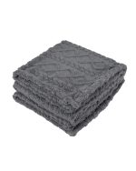 Powder Recycled Sherpa Blanket. - 8