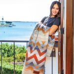 Recycled Cotton Santa Fe Blankets (Embroidered)