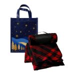Recycled Fleece Blanket Gift Set - 7