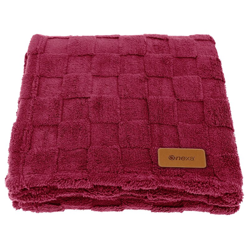 Riviera Soft-Plush Checkerboard Blanket - 4