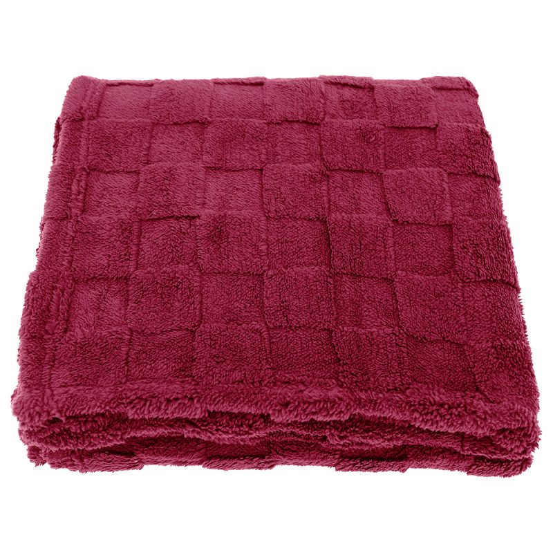 Riviera Soft-Plush Checkerboard Blanket - 5