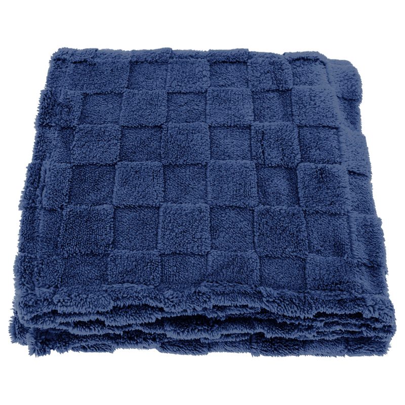 Riviera Soft-Plush Checkerboard Blanket - 9