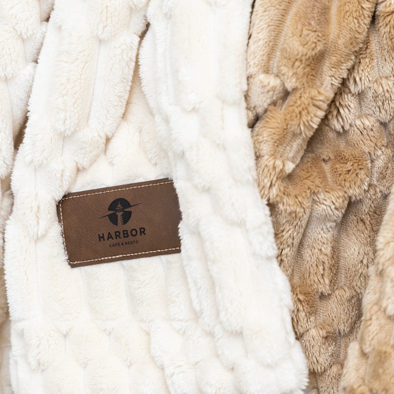 Textured Microfleece Blanket - 1