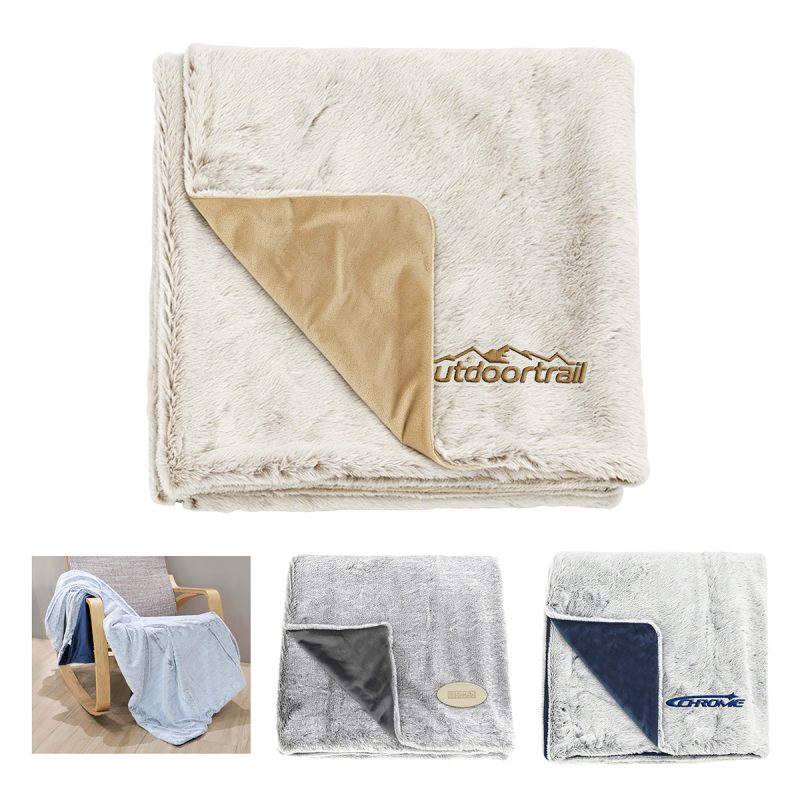 Maya Soft-Plush Fur Blanket