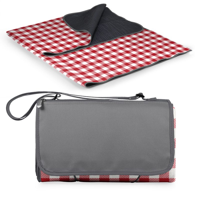 Blanket Tote XL Ex Large Picnic Blanket w/Shoulder Strap and Zipper Pocket - 3
