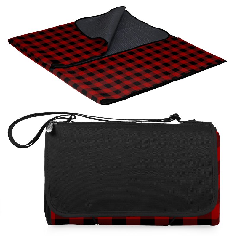 Blanket Tote XL Ex Large Picnic Blanket w/Shoulder Strap and Zipper Pocket - 7
