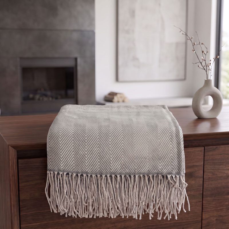 Herringbone Throw - 5