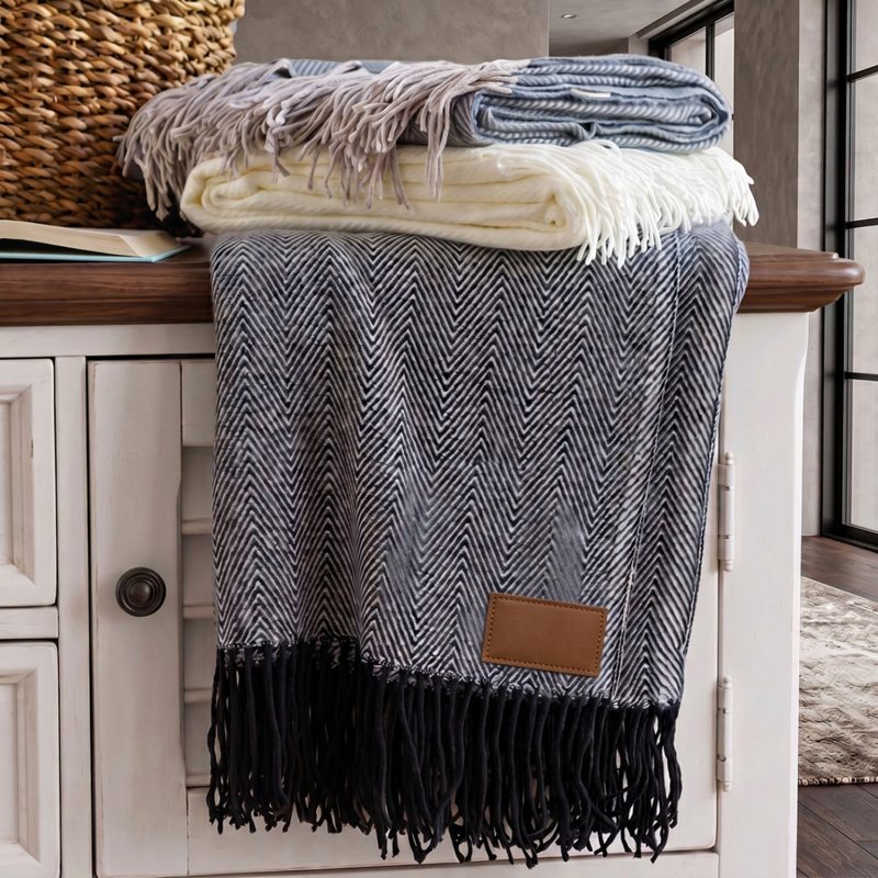 Herringbone Throw - 6