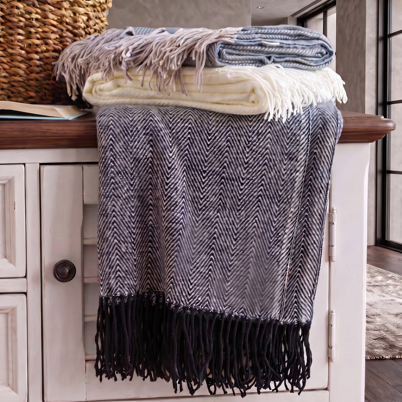 Herringbone Throw - 9