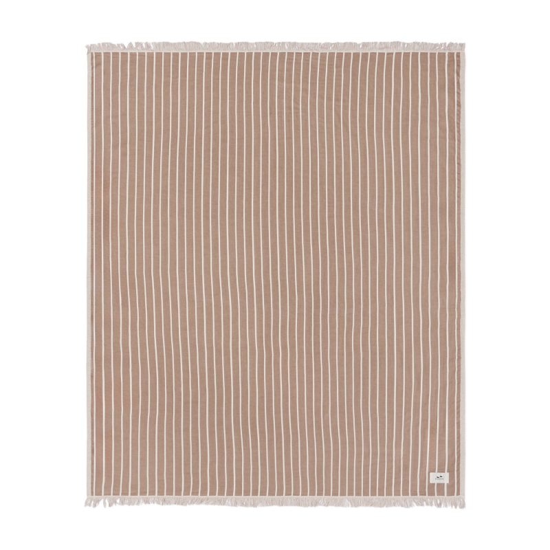 Slowtide Driftweave Throw Blanket - Koko Mousse - 1
