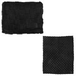 rPET Checkered Sherpa Fleece Blanket - 1