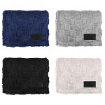 rPET Checkered Sherpa Fleece Blanket - 8